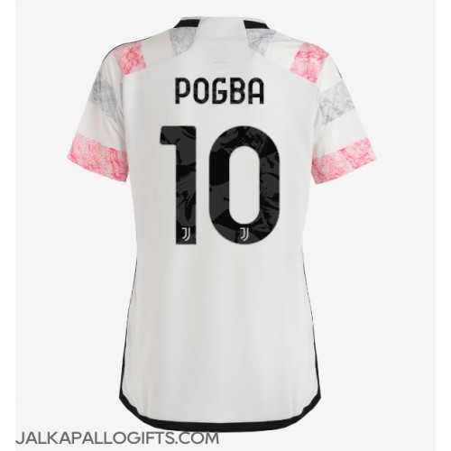 Juventus Paul Pogba #10 Vieraspaita Naiset 2023-24 Lyhythihainen